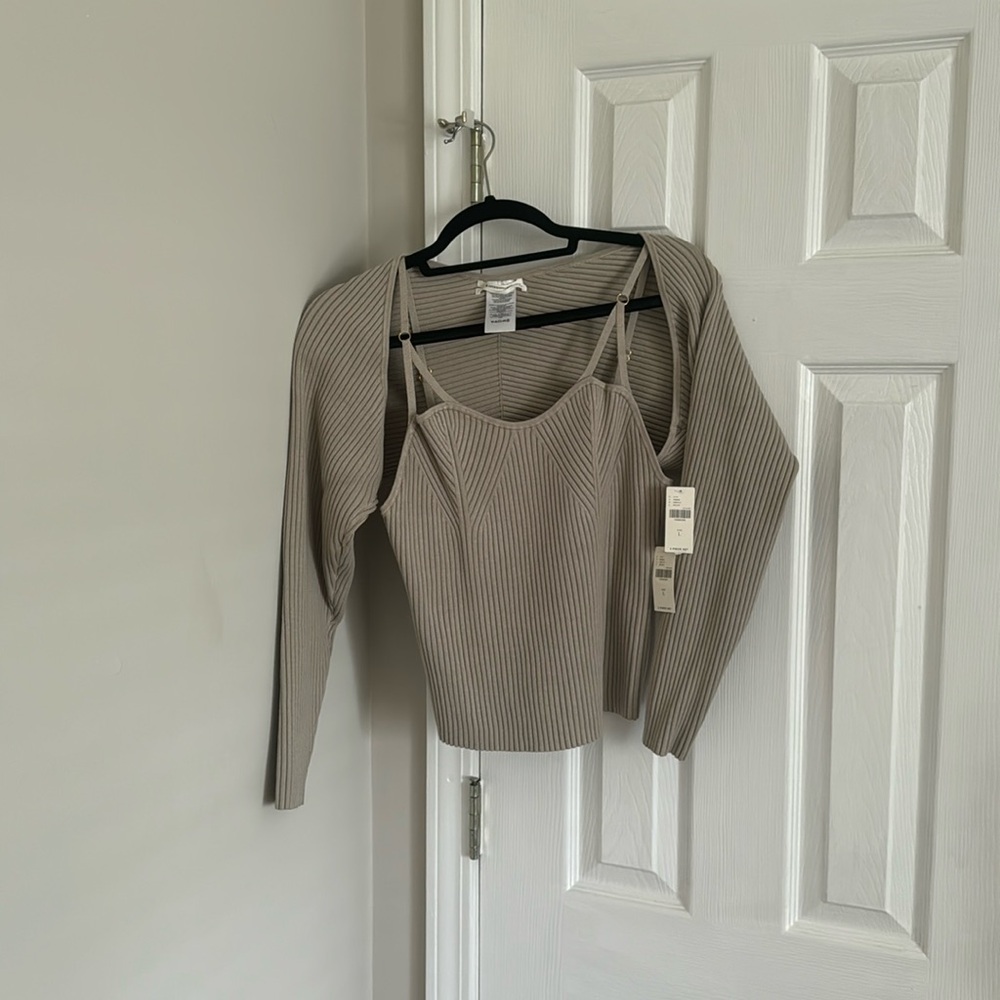 Anthropologie Knit Sweater Set